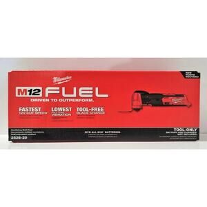 Milwaukee 2526-20 M12 Fuel Oscillating Multi-Tool (Tool Only) Fastest 12V New